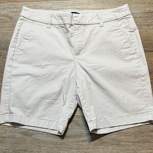 J. Crew Beige Casual Chino shorts size 10